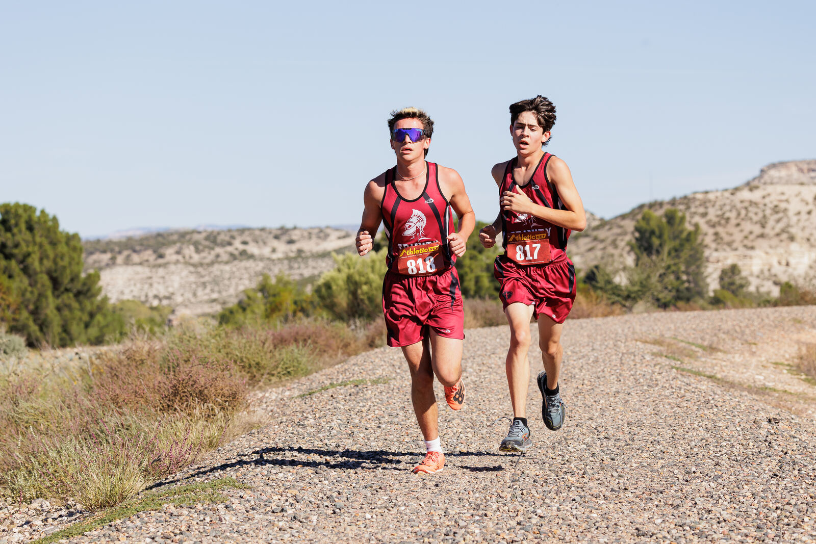 Junior High Cross Country in action, photo 3