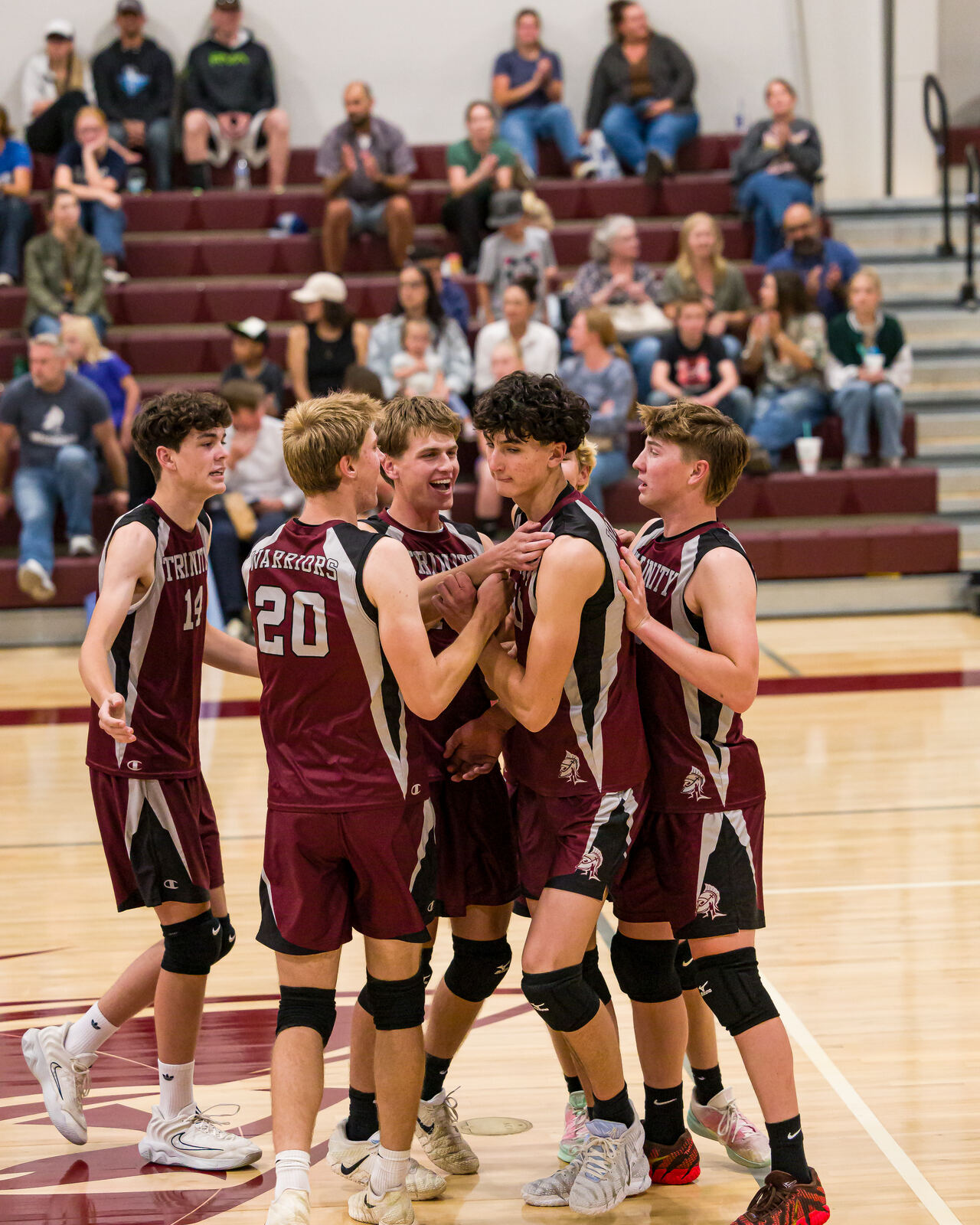 High School Boys Volleyball in action, photo 3
