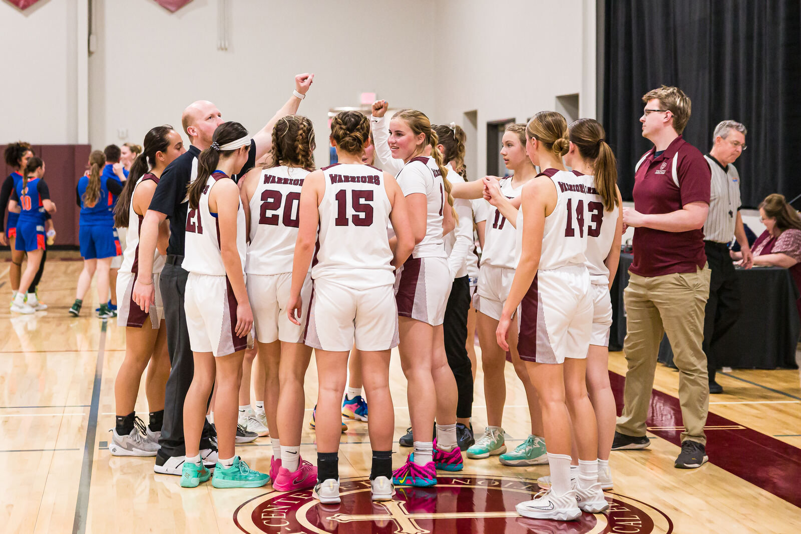 High School Girls Basketball in action, photo 3