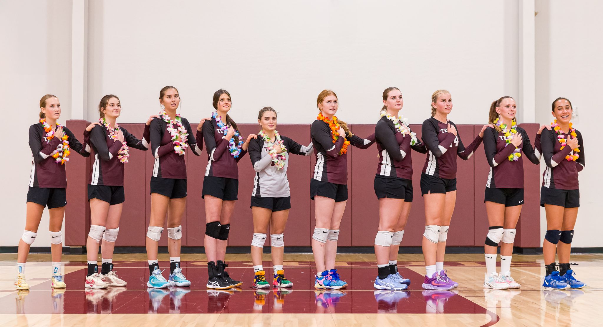 Trinity Christian girls volleyball team